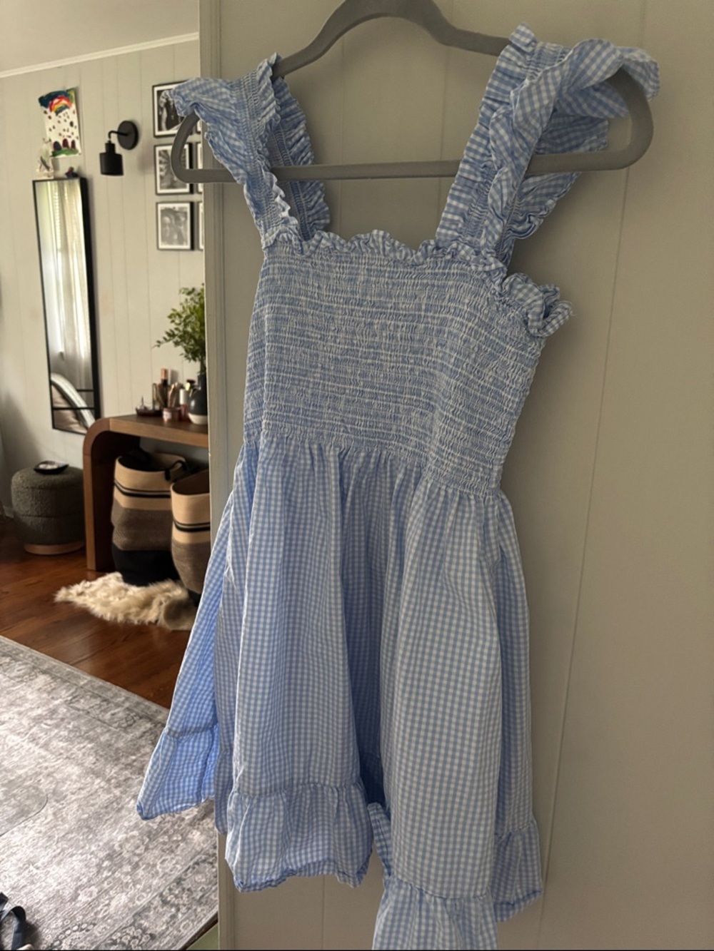 Hill House Size SM Gingham Nap dress